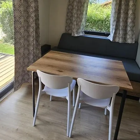 Mobil Avec Terrasse à Charlieu, 6 Personnes - Api-1-52-1205 *